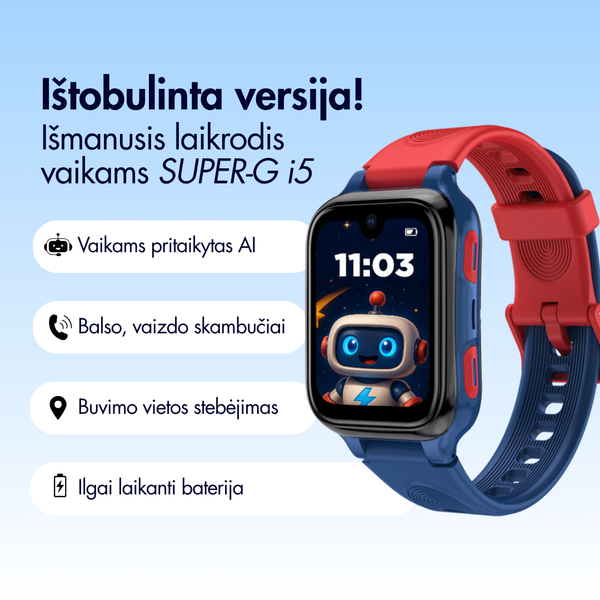 Gudrutis Super-G i5 su dirbtinio intelekto asistentu