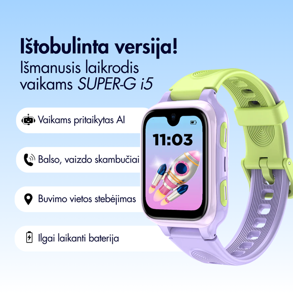 Gudrutis Super-G i5 su dirbtinio intelekto asistentu